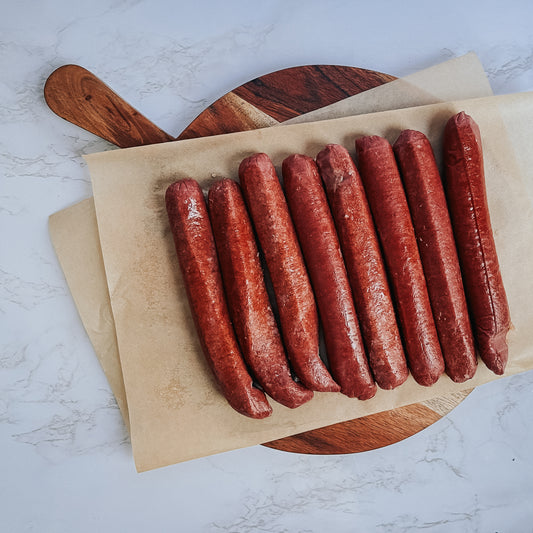 All Beef Gourmet Hot Dogs